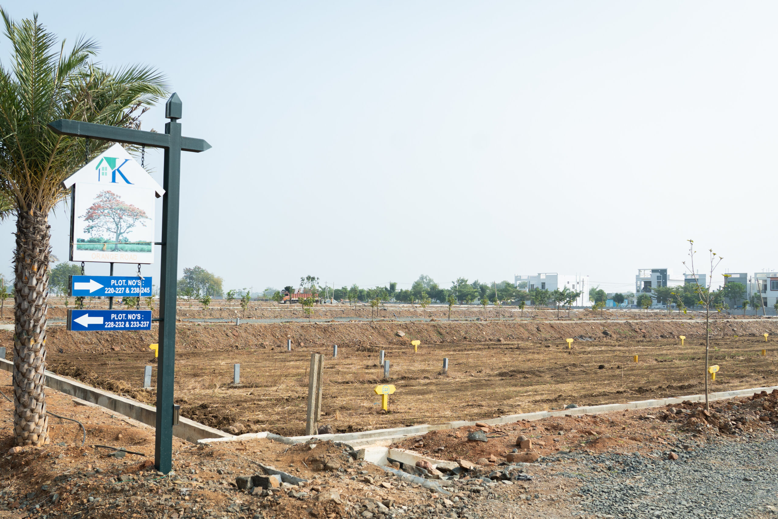 Site signage installed