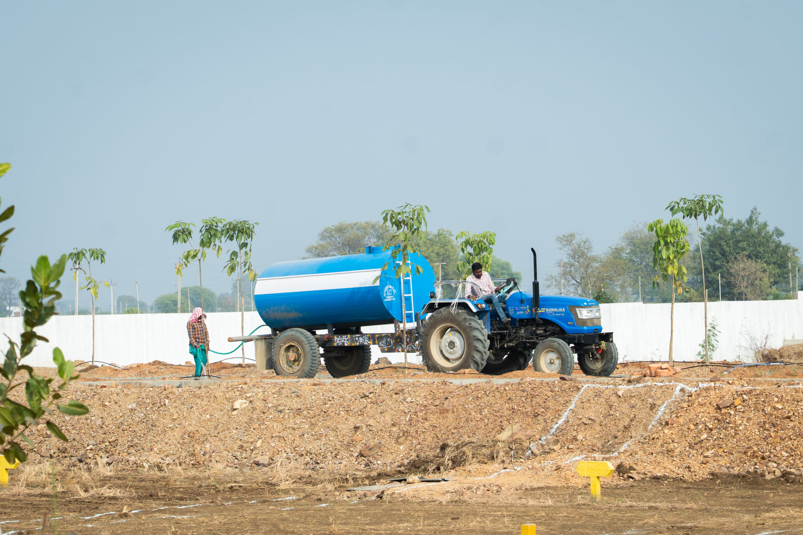 Water supply work