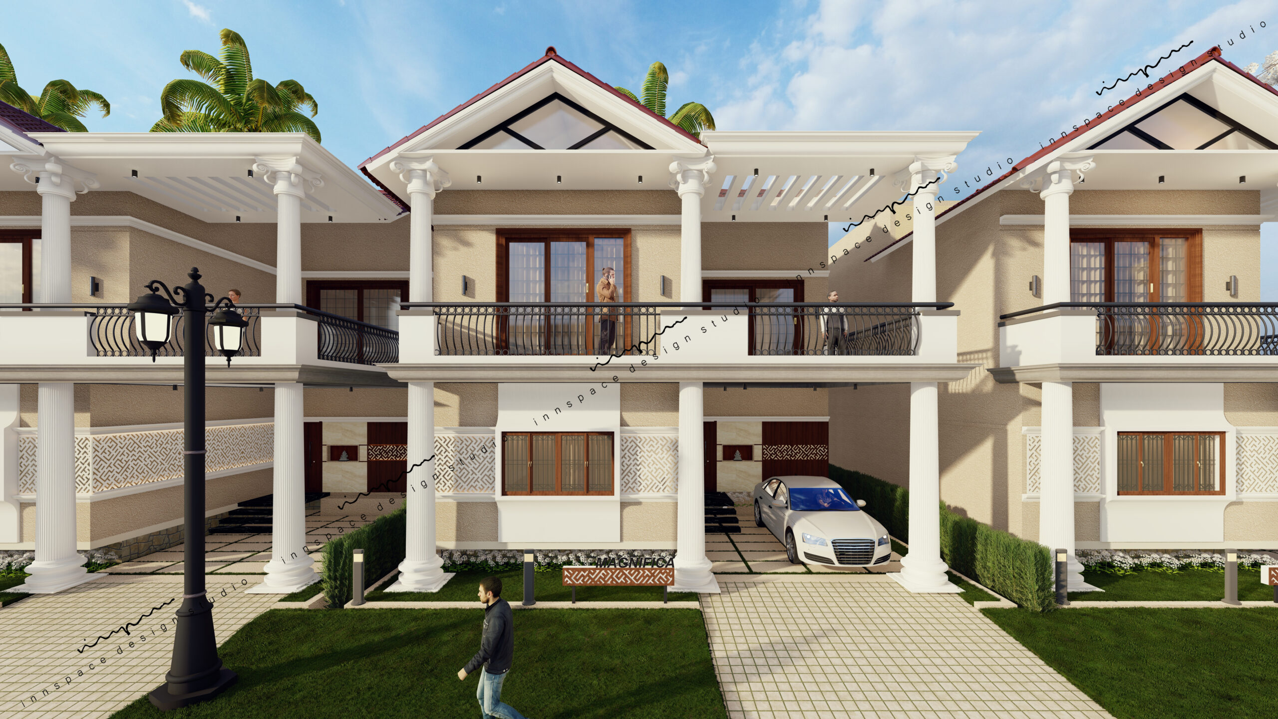 Duplex villa