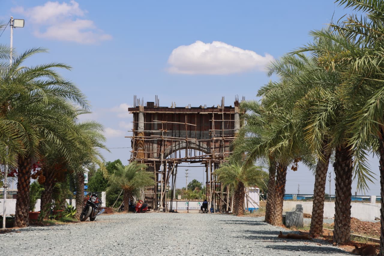 Entrance Arch Work